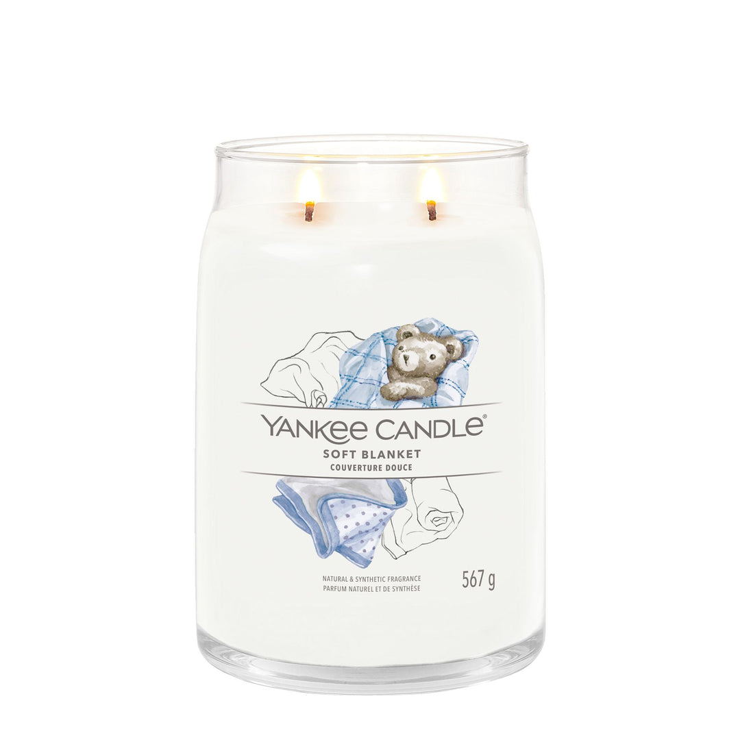 Soft Blanket Signature Large Jar  Yankee Candle