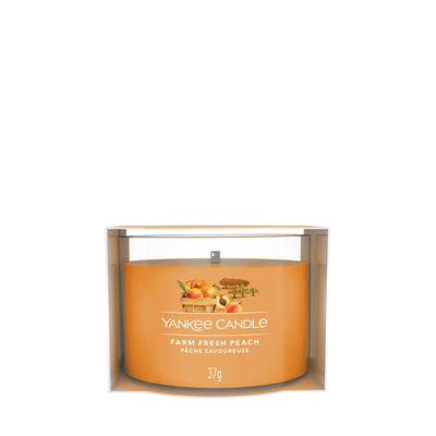 Farm Fresh Peach Signature Votive Yankee Candle - Enesco Gift Shop