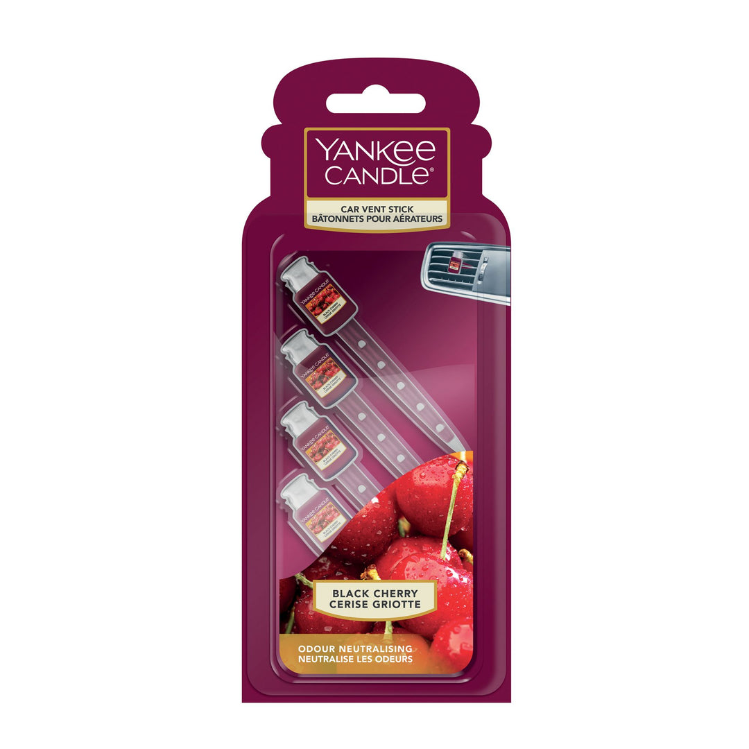 Black Cherry Car Vent Stick by Yankee Candle