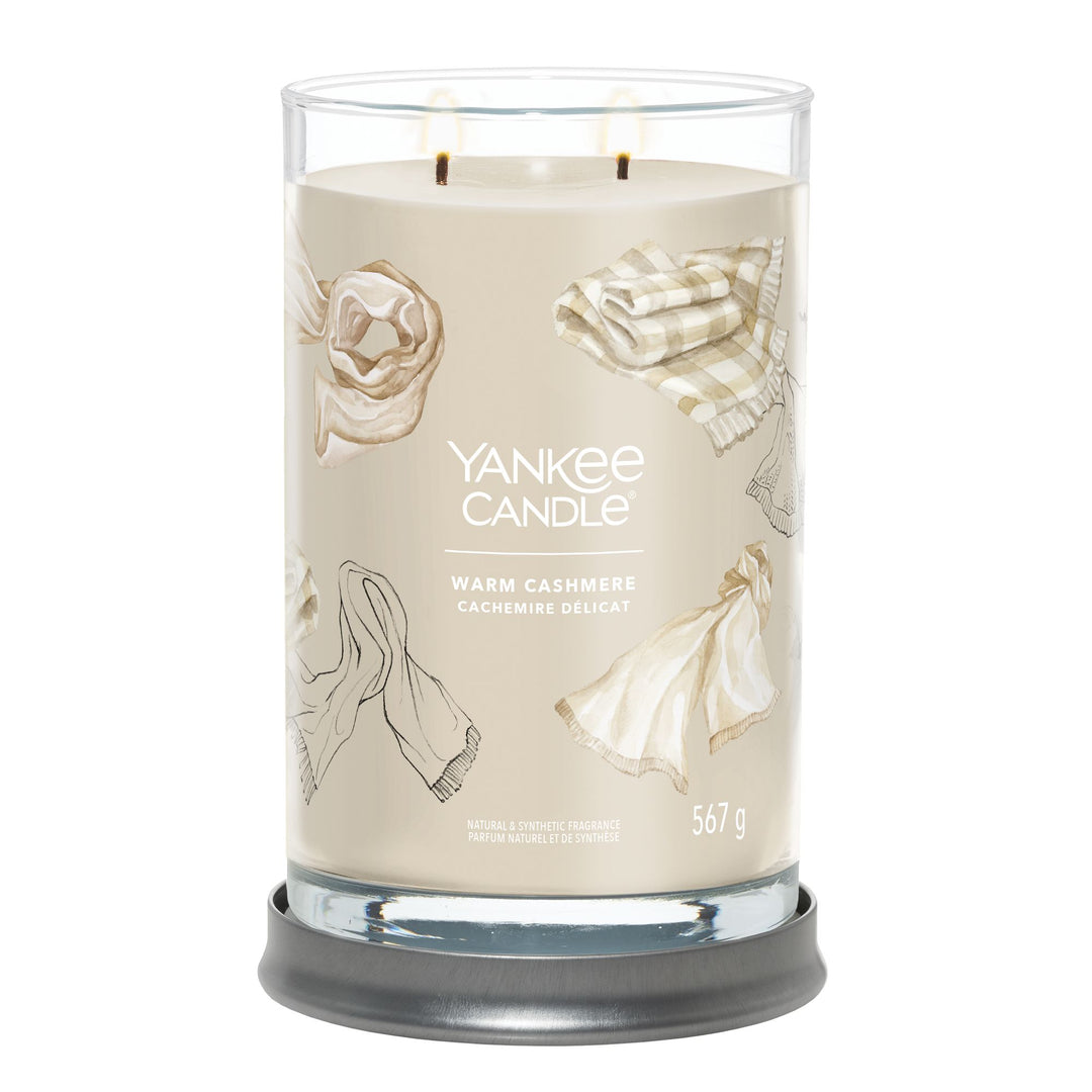 Warm Cashmere Signature Large Tumbler  Yankee Candle