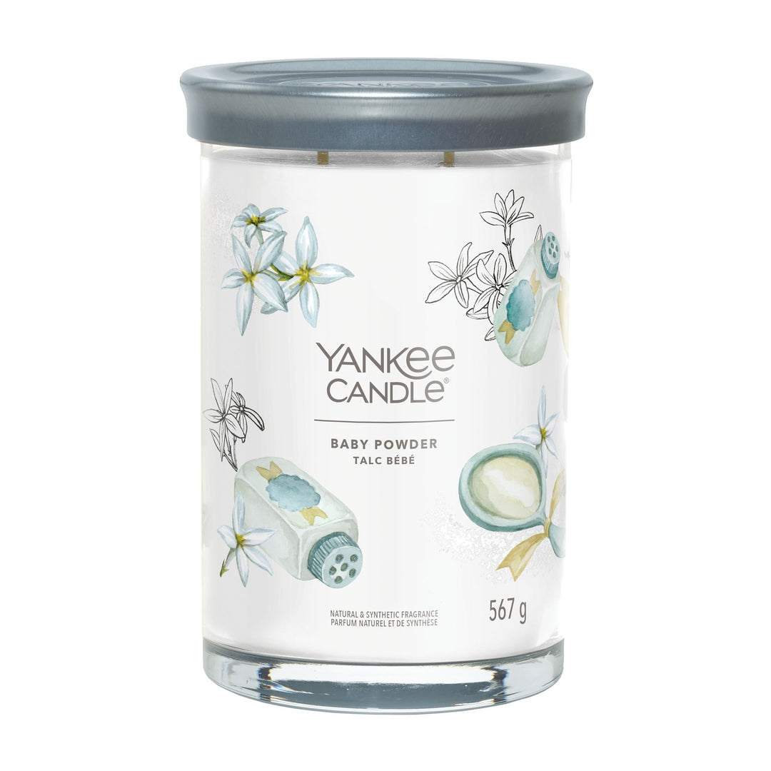 Baby Powder Signature Large Tumbler Yankee Candle