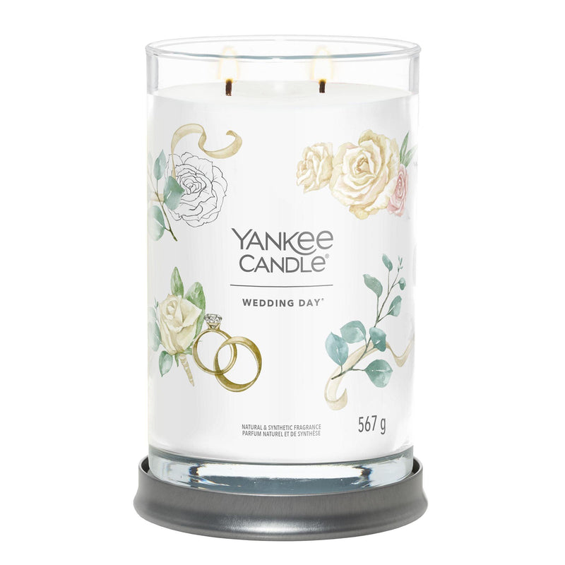 Wedding Day Signature Large Tumbler Yankee Candle - Enesco Gift Shop