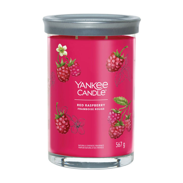 Red Raspberry Signature Large Tumbler Yankee Candle