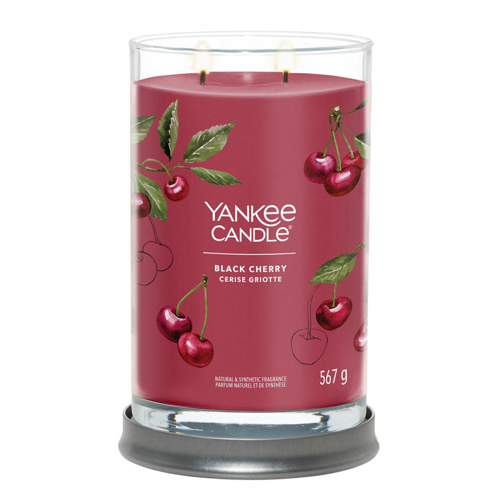 Black Cherry Signature Large Tumbler Yankee Candle