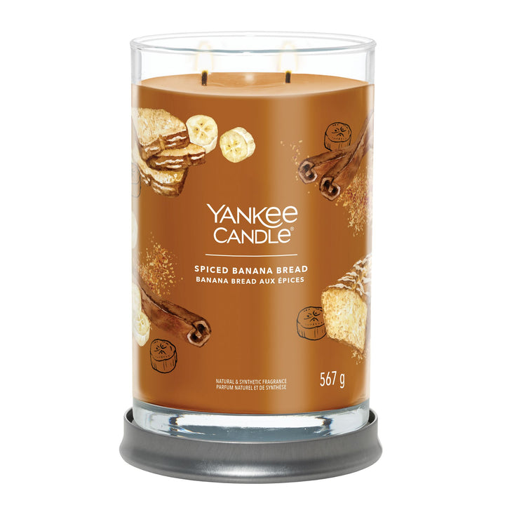 Spiced Banana Bread Signature Large Tumbler Yankee Candle