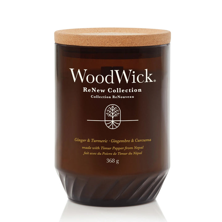 Ginger & Turmeric Renew Large Candle by WoodWick