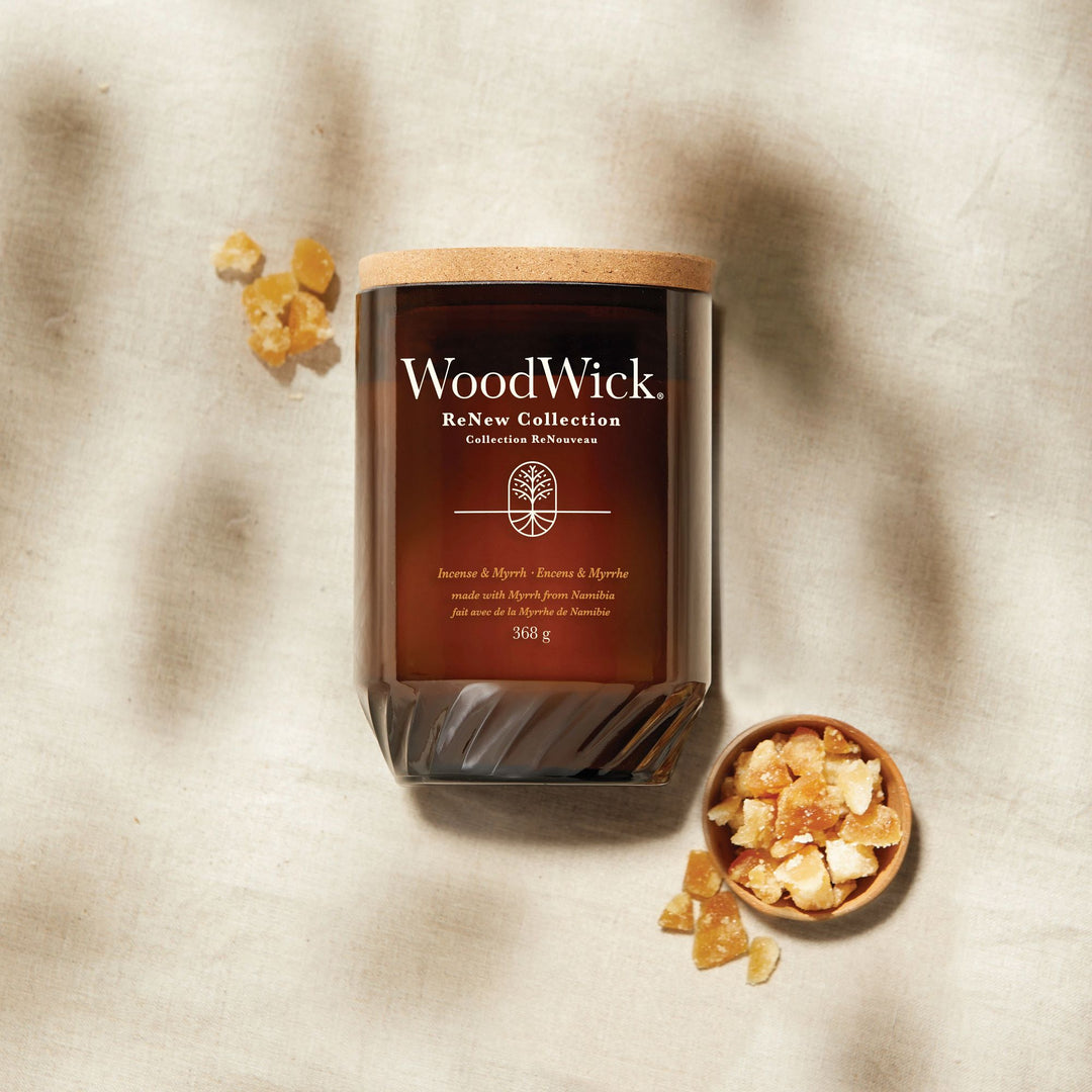 Incense & Myrrh Renew Large Candle by WoodWick