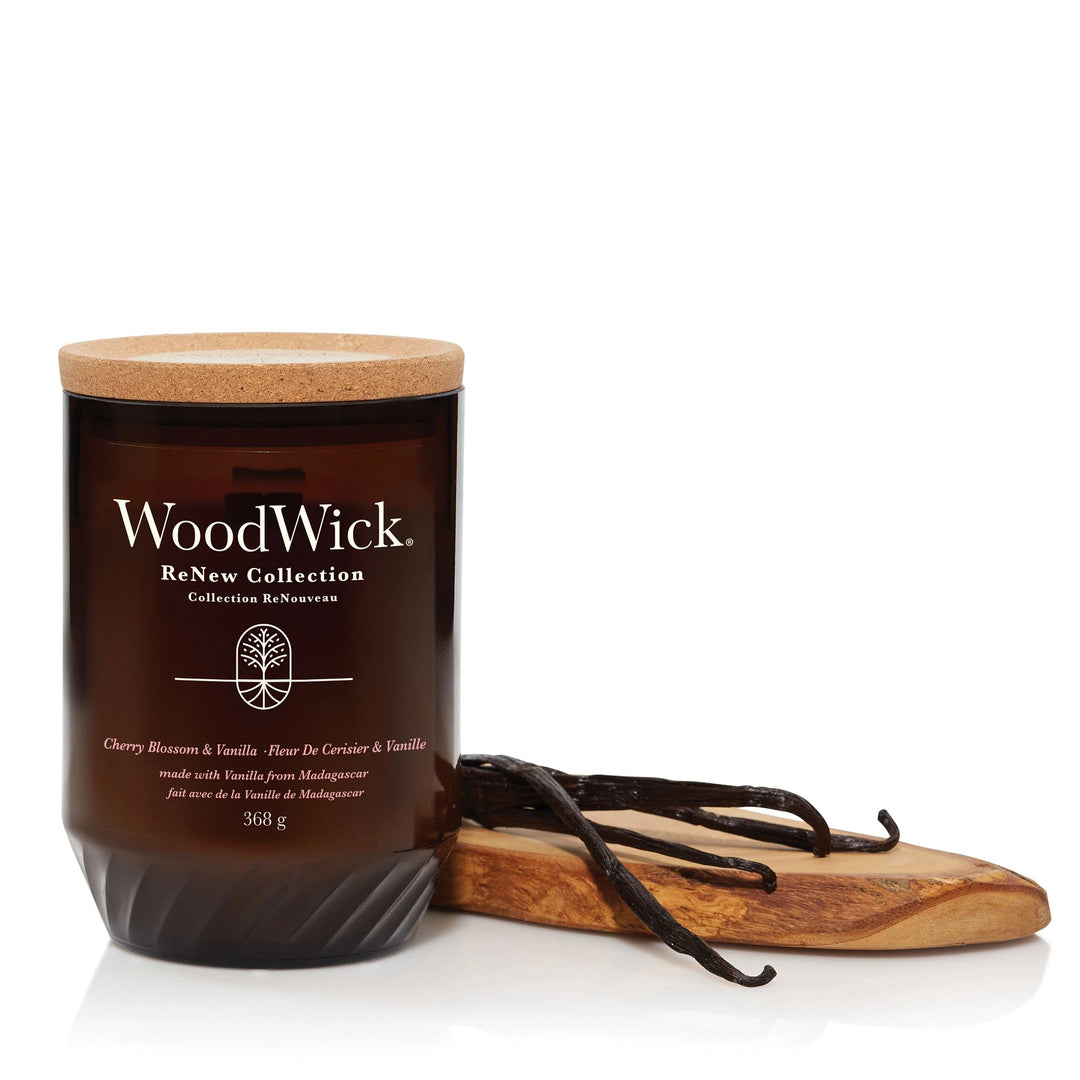 Cherry Blossom & Vanilla Renew Large Candle by WoodWick