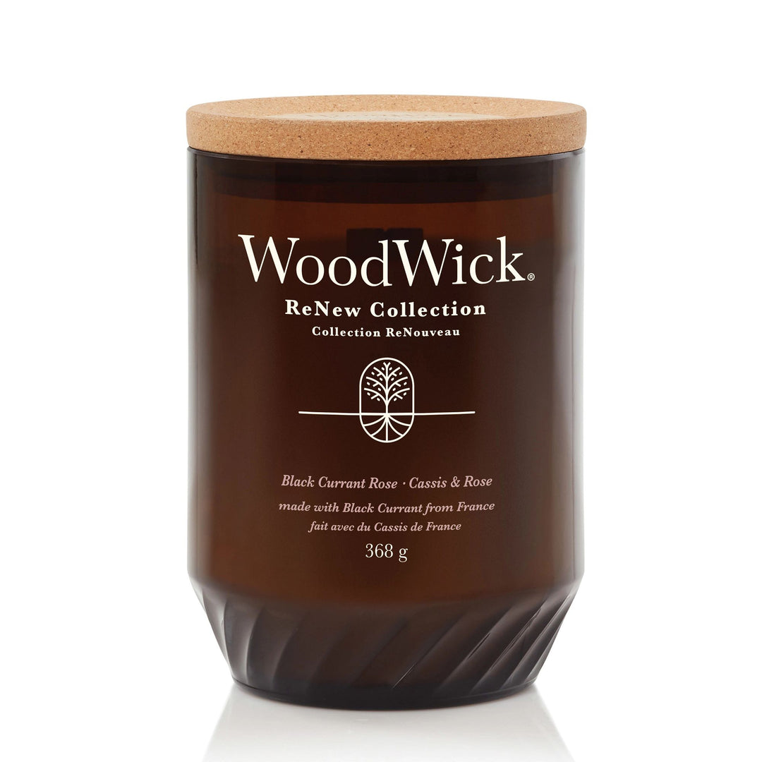 Black Currant &amp; Rose Renew Large Candle by WoodWick