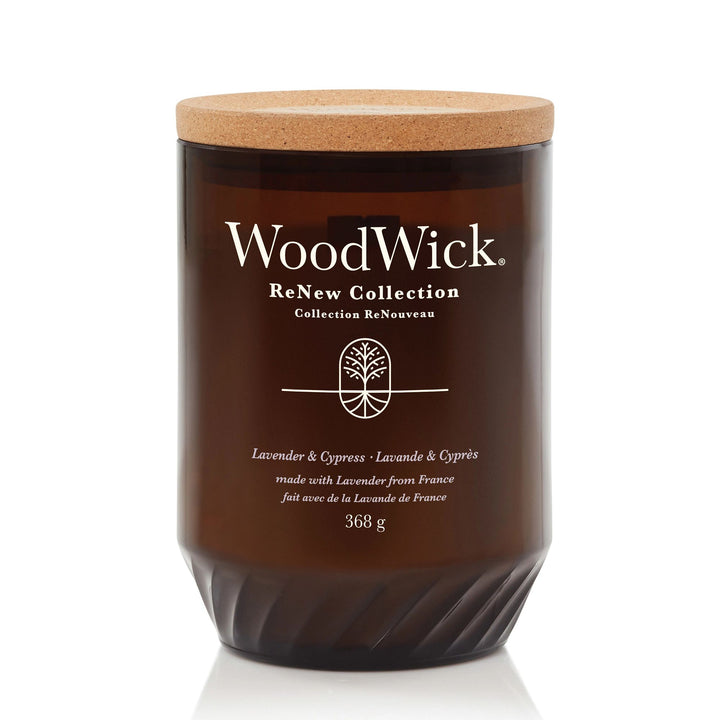 Lavender & Cypress Renew Large Candle by WoodWick