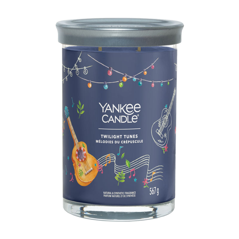 Twilight Tunes Signature Large Tumbler Yankee Candle - Enesco Gift Shop