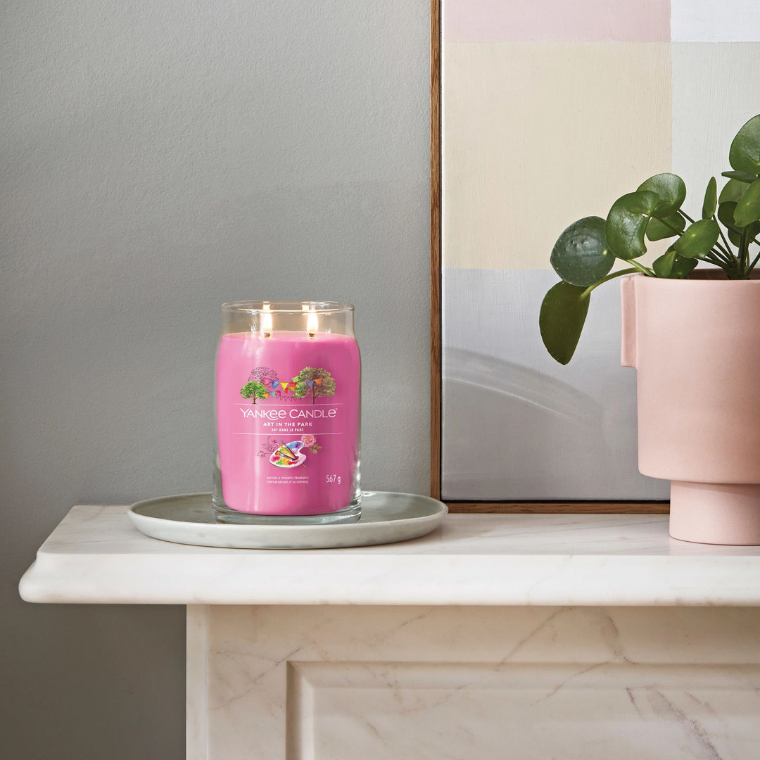 Art in the Park Large Jar Yankee Candle