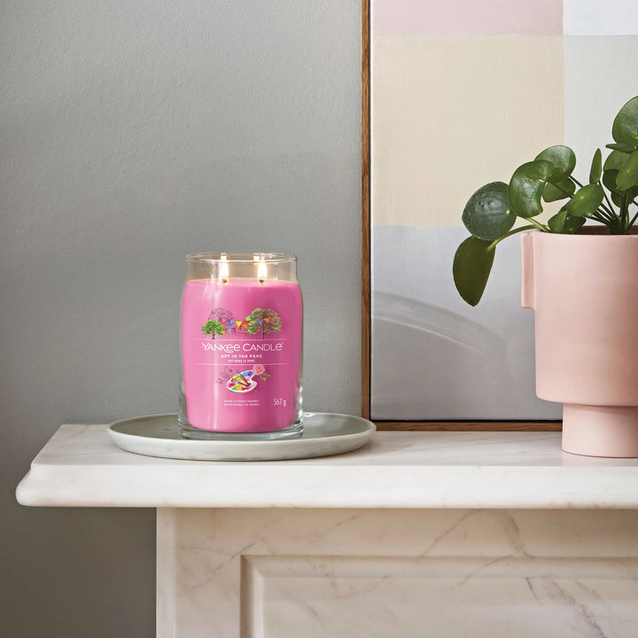 Art in the Park Large Jar Yankee Candle