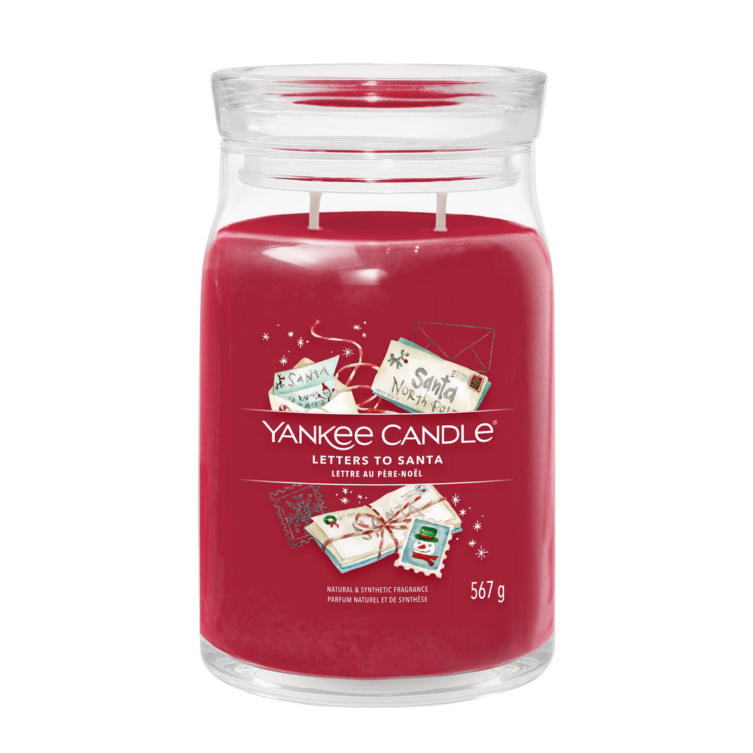 Letters to Santa Signature Large Jar by Yankee Candle