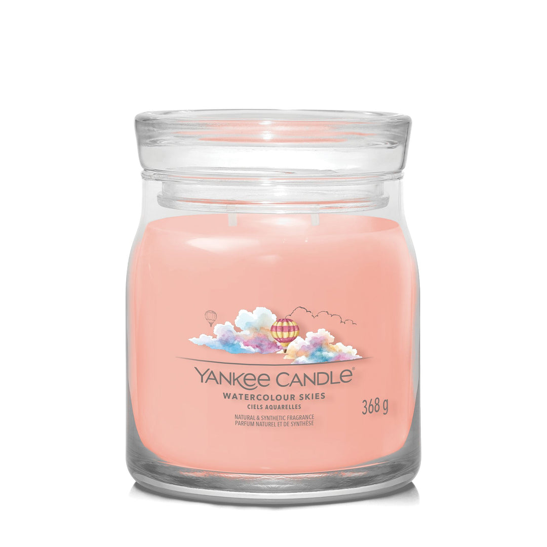 Watercolour Skies Signature Medium Jar Yankee Candle