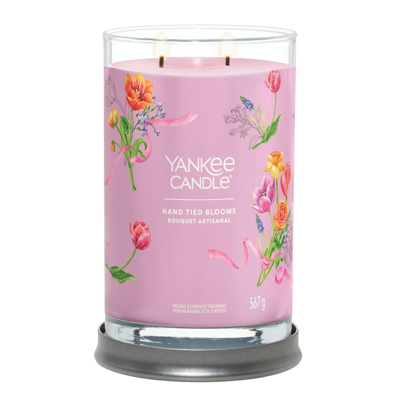 Hand Tied Blooms Signature Large Tumbler Yankee Candle - Enesco Gift Shop