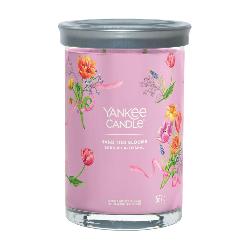 Hand Tied Blooms Signature Large Tumbler Yankee Candle - Enesco Gift Shop