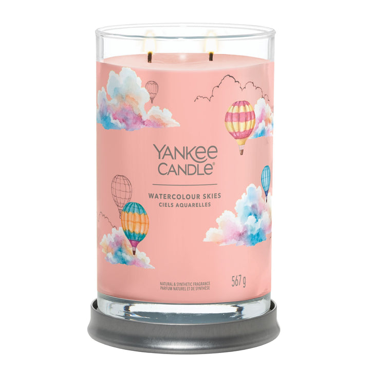 Watercolour Skies Signature Large Tumbler Yankee Candle