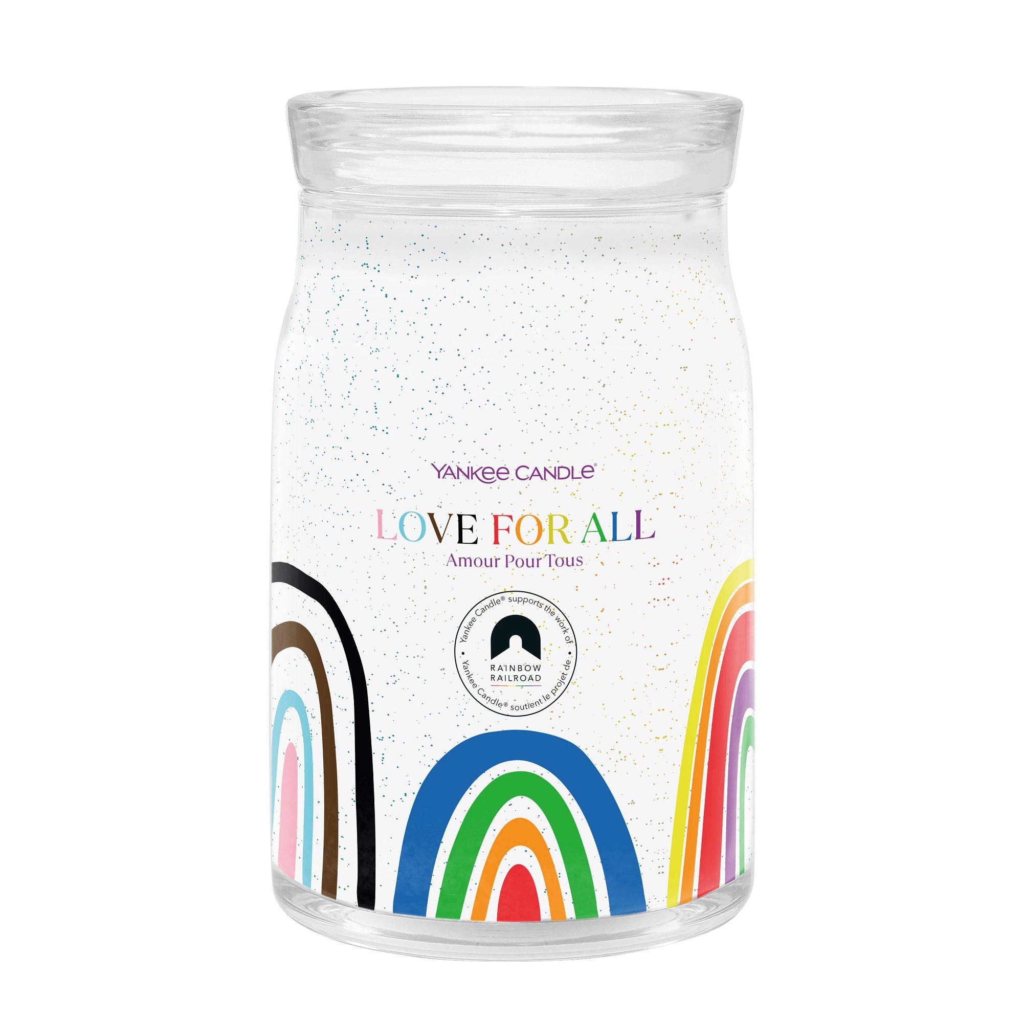 Love for All Signature Large Jar Yankee Candle Enesco Gift Shop