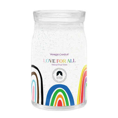 Love for All Signature Large Jar Yankee Candle - Enesco Gift Shop