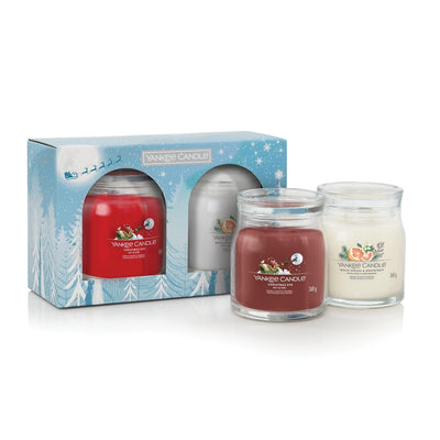 2 Medium Signature Jars Gift Set by Yankee Candle - Enesco Gift Shop