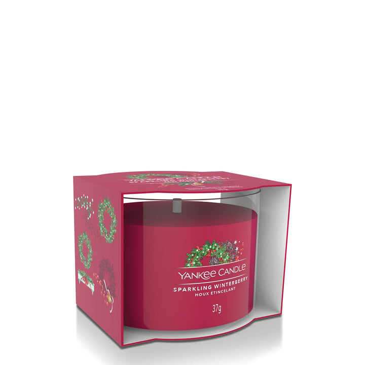 Sparkling Winterberry Filled Votive by Yankee Candle