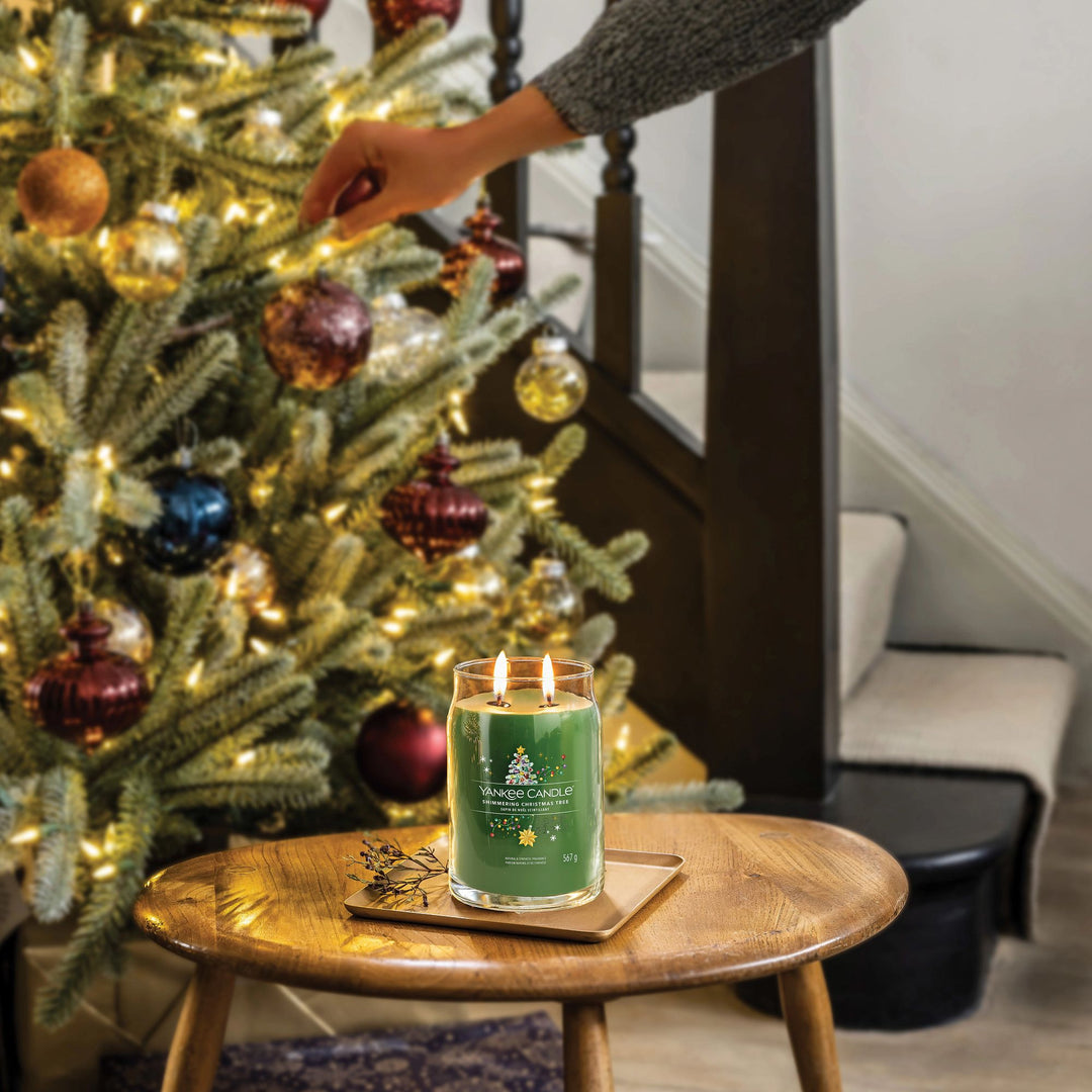 Shimmering Christmas Tree Signature Large Jar by Yankee Candle
