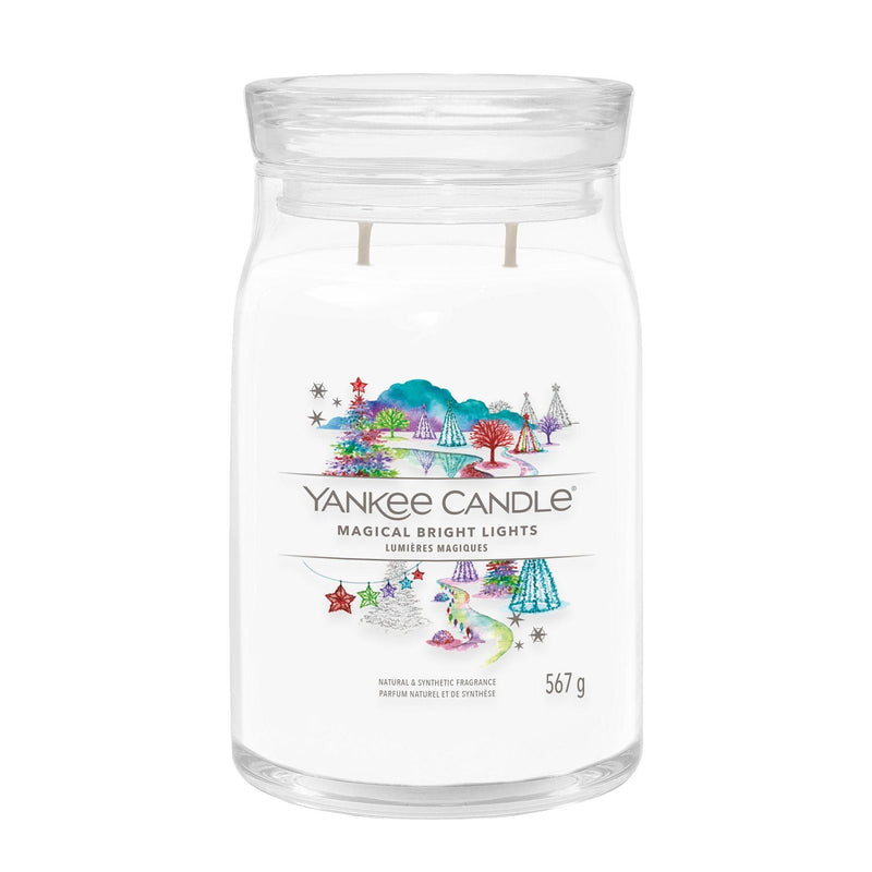 Magical Bright Lights Signature Large Jar by Yankee Candle - Enesco Gift Shop