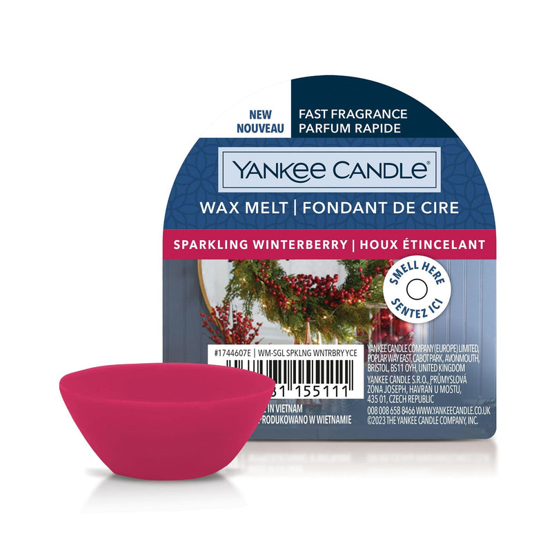 Sparkling Winterberry Signature Single Wax Melt by Yankee Candle - Enesco Gift Shop