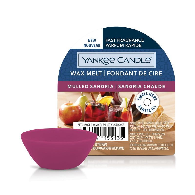 Mulled Sangria Signature Wax Melt by Yankee Candle - Enesco Gift Shop