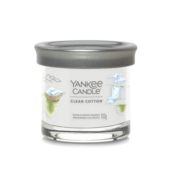 Clean Cotton Signature Small Tumbler Yankee Candle