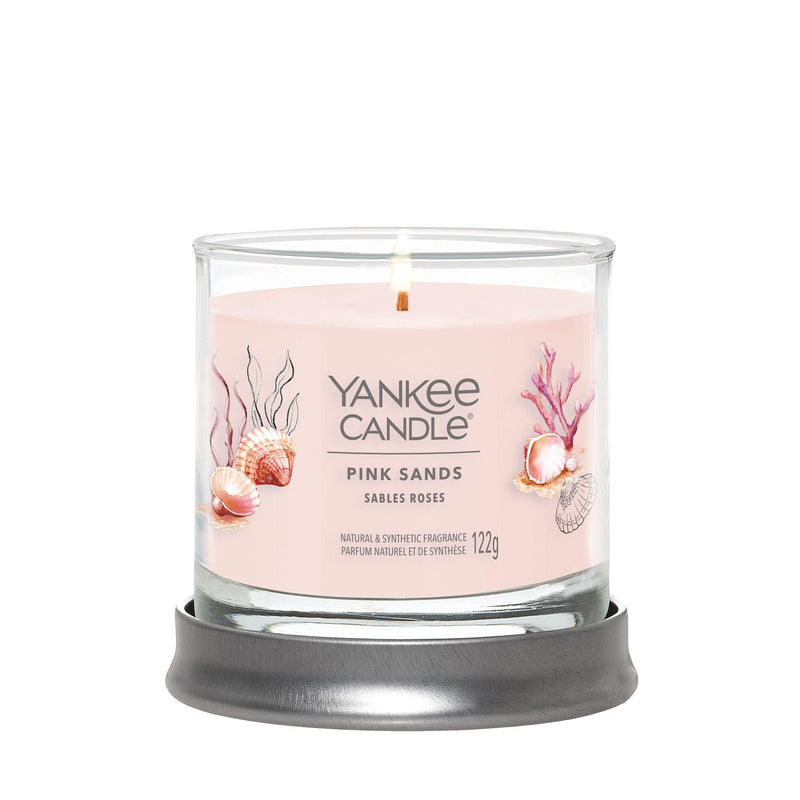 Pink Sands Signature Small Tumbler Yankee Candle - Enesco Gift Shop