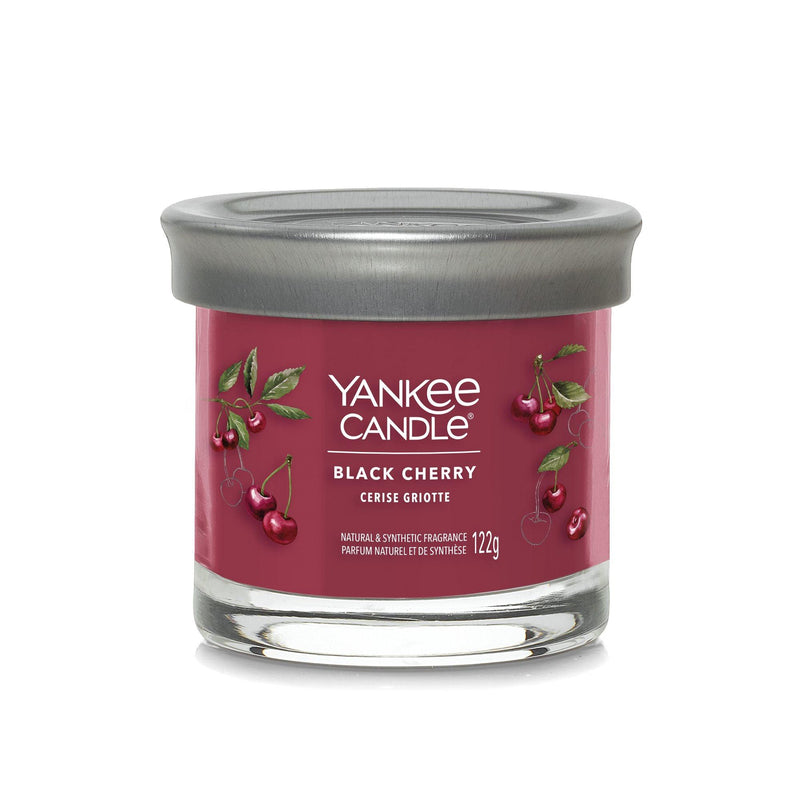 Black Cherry Signature Small Tumbler Yankee Candle - Enesco Gift Shop