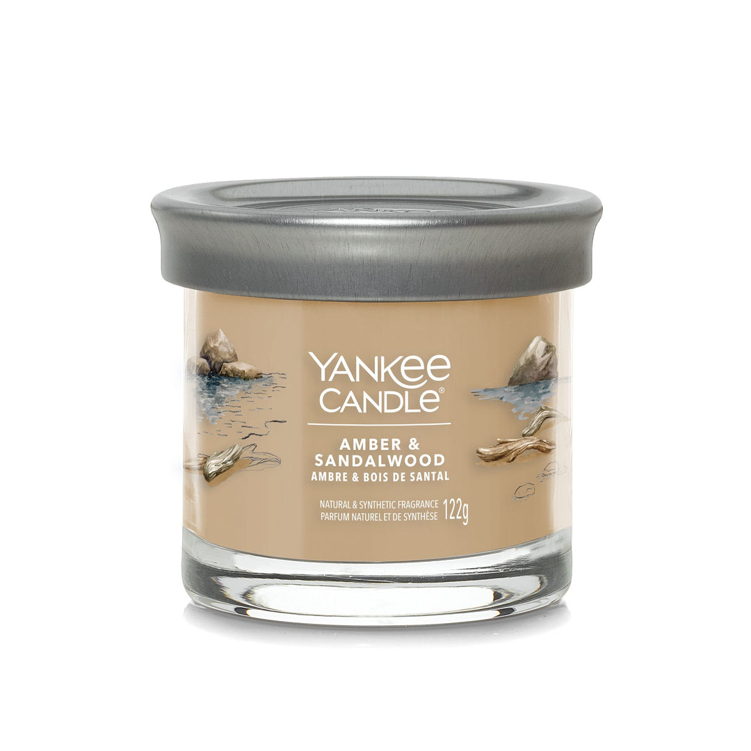 Amber & Sandalwood Signature Small Tumbler Yankee Candle