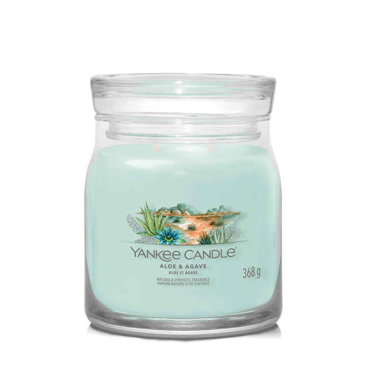 Aloe Agave Signature Medium Jar by Yankee Candle