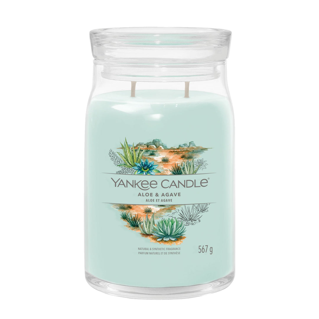 Aloe Agave Signature Large Jar by Yankee Candle