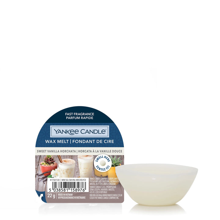 Sweet Vanilla Horchata Wax Melt by Yankee Candle