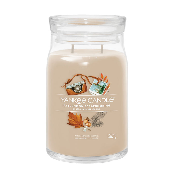 Afternoon Scrapbooking Signature Large Jar by Yankee Candle