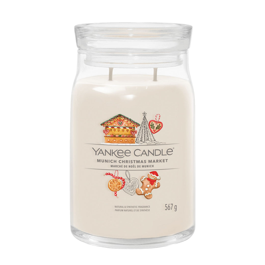 Munich Christmas Market Signature Large Jar by Yankee Candle