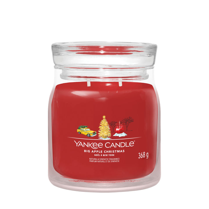 Big Apple Christmas Signature Medium Jar by Yankee Candle