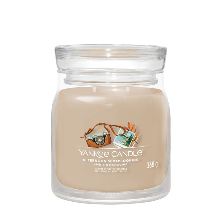 Afternoon Scrapbooking Signature Medium Jar by Yankee Candle