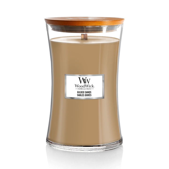 Gilded Sands Large Hourglass by Wood Wick