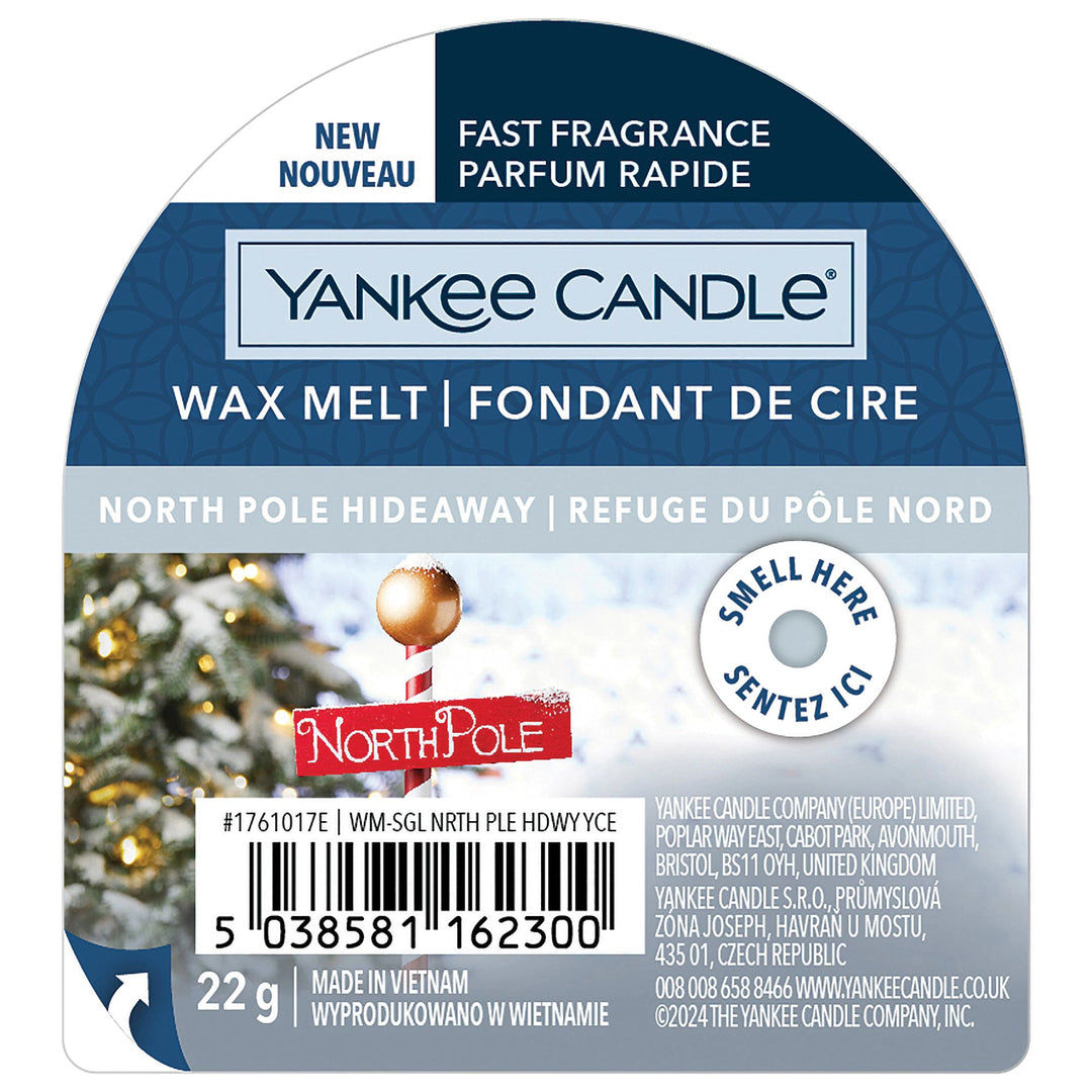 North Pole Hideaway Single Wax Melt by Yankee Candle