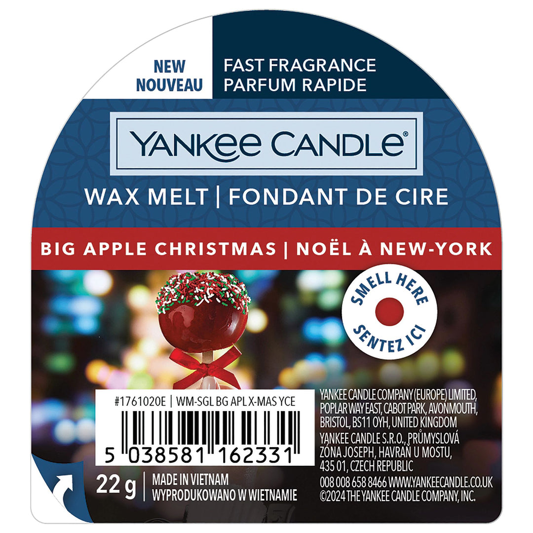 Big Apple Christmas Single Wax Melt by Yankee Candle