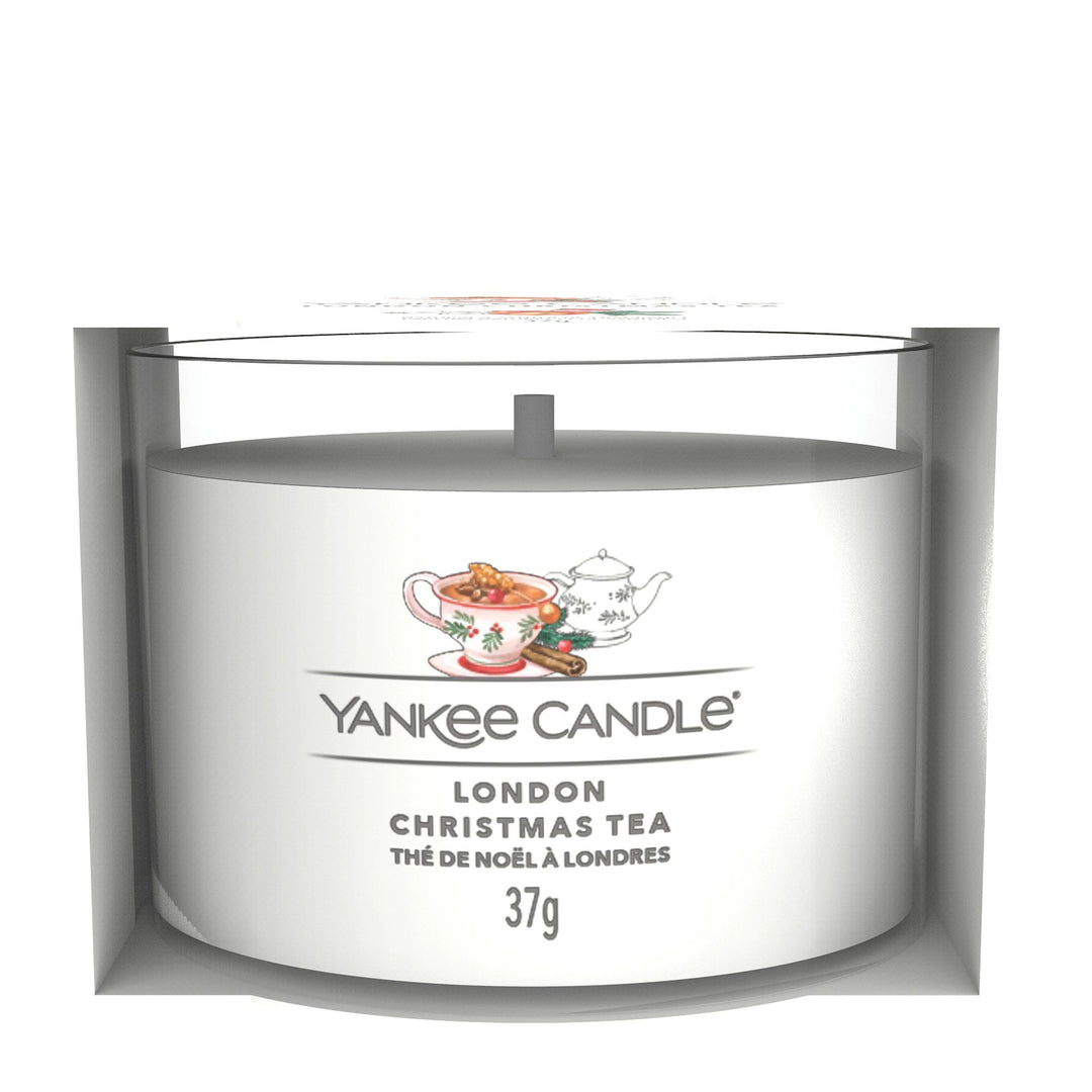 London Christmas Tea Filled Votive by Yankee Candle