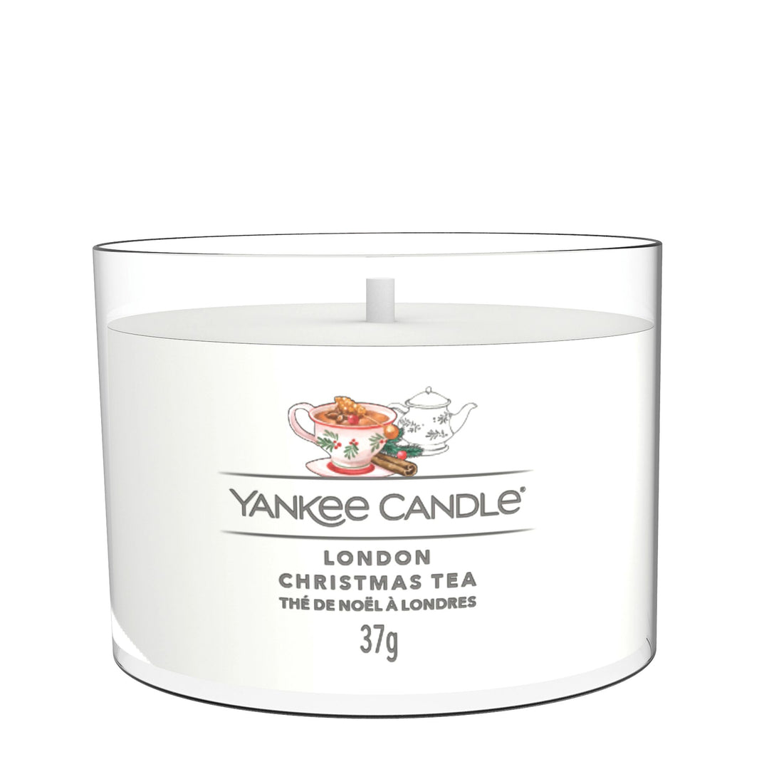 London Christmas Tea Filled Votive by Yankee Candle