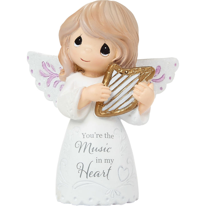 Angel with Harp Mini Figurine by Precious Moments