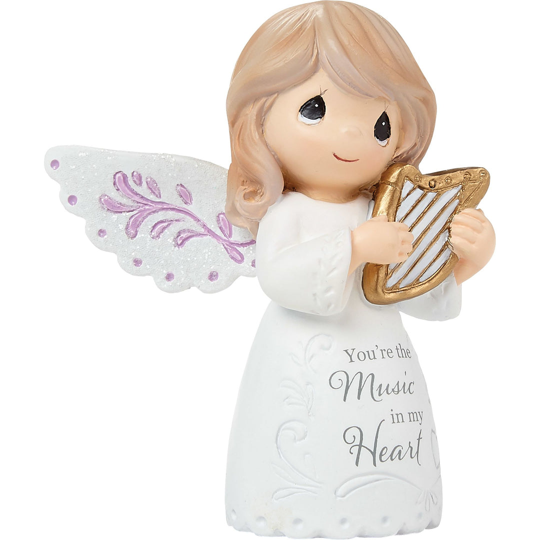 Angel with Harp Mini Figurine by Precious Moments