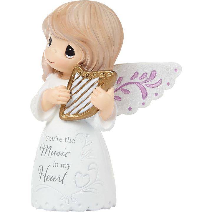 Angel with Harp Mini Figurine by Precious Moments