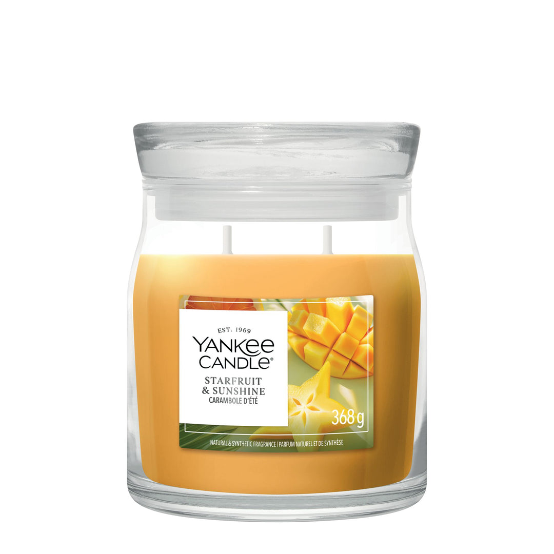 Starfruit & Sunshine Signature Medium Jar by Yankee Candle